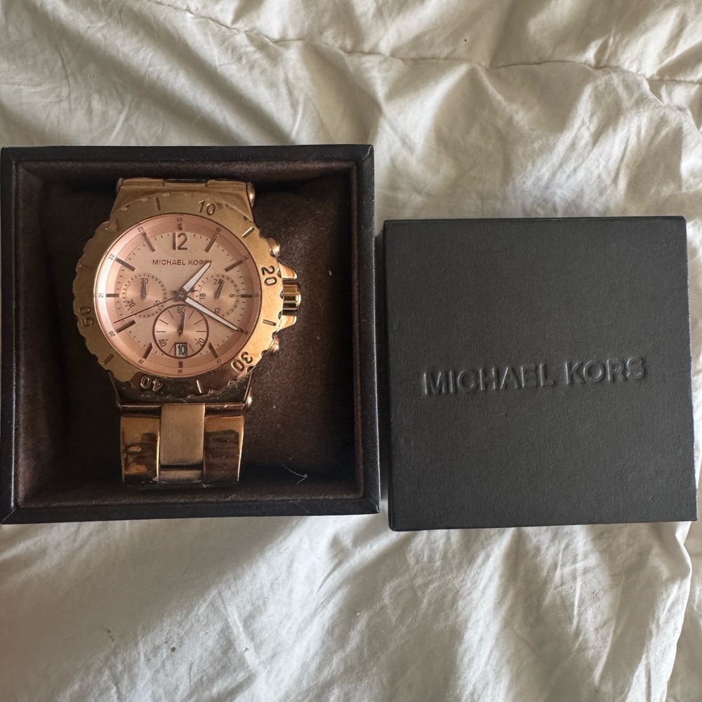 Michael Kors Rose Gold Watch